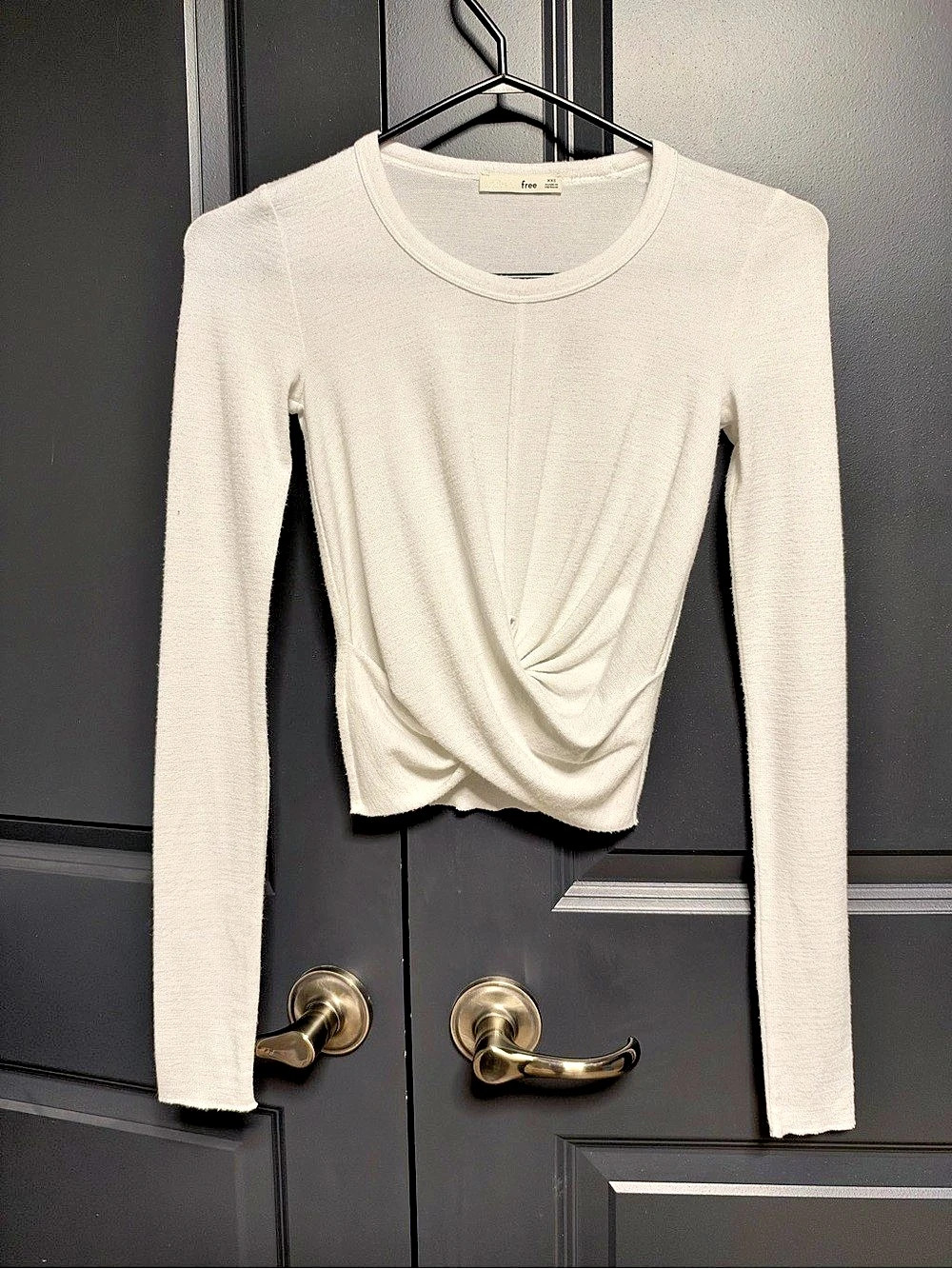 Wilfred Free Ortiz Long Sleeve Top in White Size XXS
